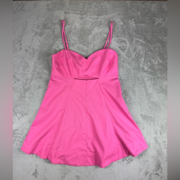 Moon River Dresses & Skirts - Moon river hot pink dress sz large